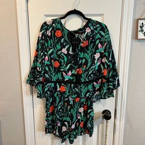 Kate Spade floral romper